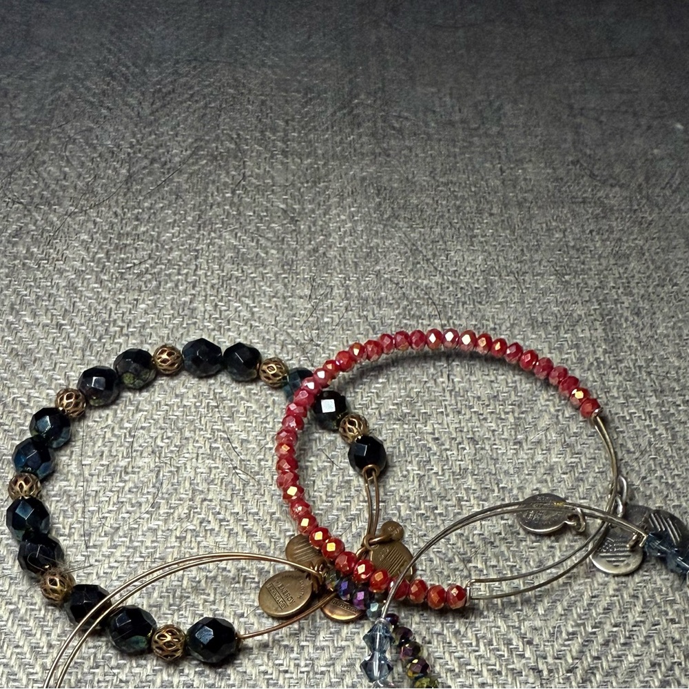 Alex & Ani Multi-Color Beaded Bracelet Set
